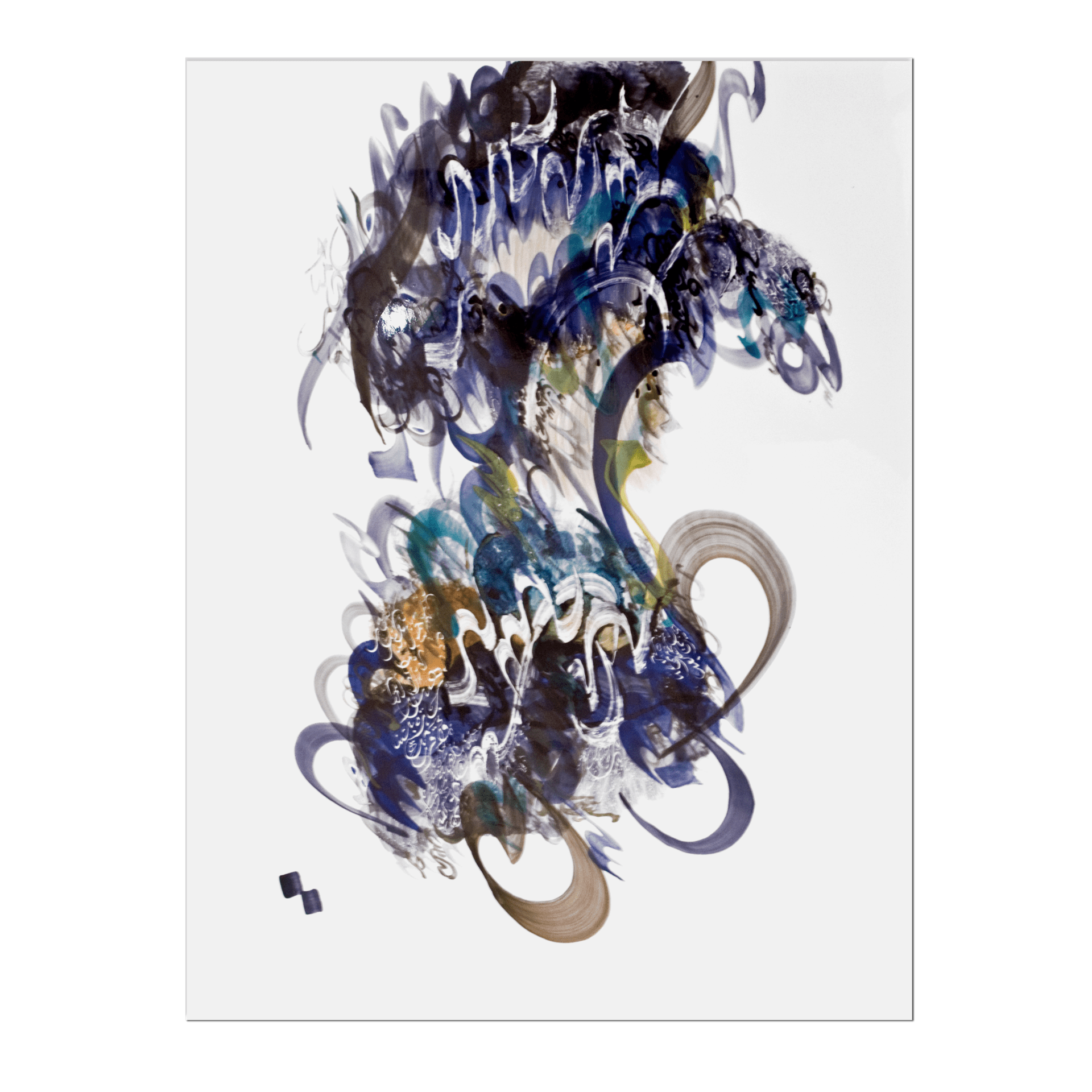 Wandbild Unikat Untitled, Höhe 75 cm | Meissen Unikate 63c013 - u4156 - Meissen Weimar