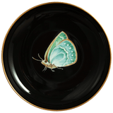 Wandschälchen Grüner Zipfelfalter, Ø 13 cm | Meissen Wandschalen-Edition