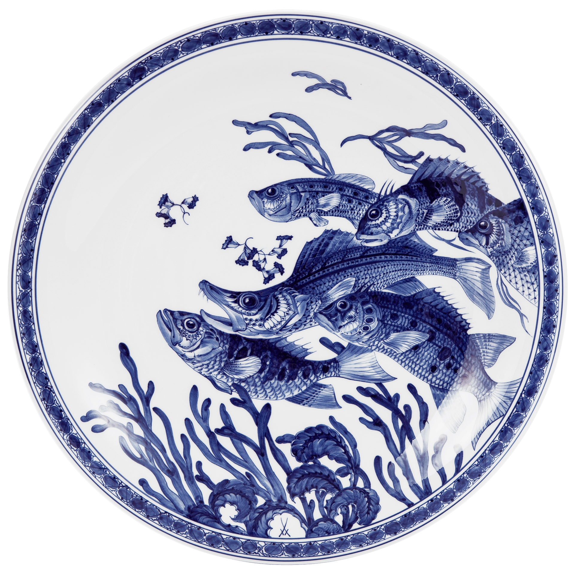 Wandschale, limitierte Meisterwerke, Ø 49 cm | Meissen Limitierte Meisterwerke 82b284 - 54m40 - Meissen Weimar