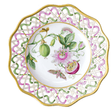 Wandschale Rankende Passionsblume, bunt, Ø 26 cm | Meissen Limitierte Meisterwerke