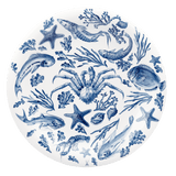 Wandschale "Unterwasserwelt", Lim. 25, Ø 49 cm | Meissen Limitierte Meisterwerke