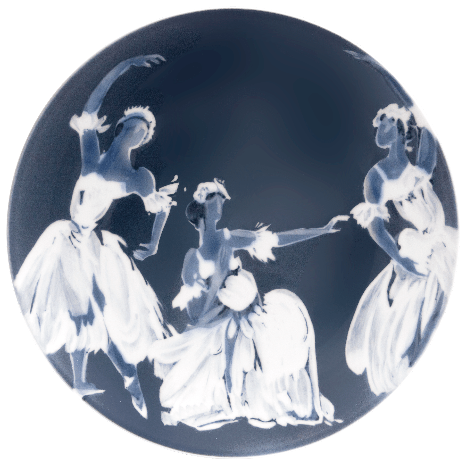 Wandteller Ballettstudie I, Ø 31 cm, limitiert | Meissen Limited Edition 935574 - 10m05 - Meissen Weimar