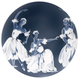 Wandteller Ballettstudie I, Ø 31 cm, limitiert | Meissen Limited Edition