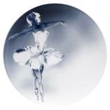 Wandteller, Ballettstudie III, Ø 31 cm, limitiert | Meissen Fine Dining