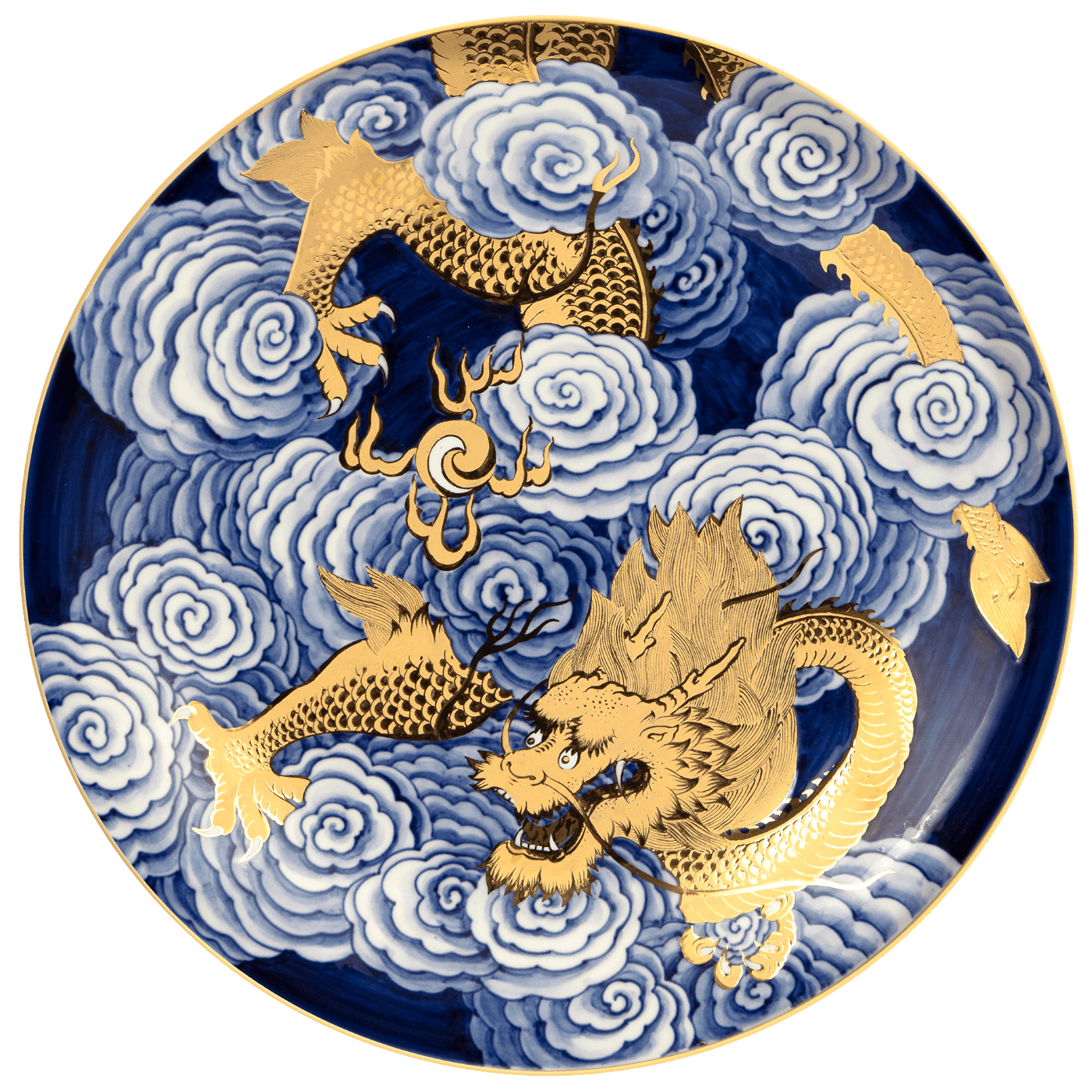 Wandteller Glücksdrache Ø 35 cm, limitiert | Meissen Limitierte Meisterwerke 82b984 - 54m39 - Meissen Weimar