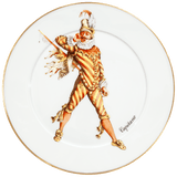 Wandteller, Italienische Komödie Capitano, Ø 33 cm | Meissen Figuren-Edition Italienische Komödie