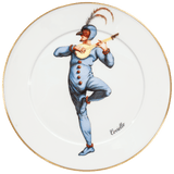 Wandteller, Italienische Komödie Coviello, Ø 33 cm | Meissen Figuren-Edition Italienische Komödie