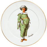 Wandteller, Italienische Komödie Tartaglia, Ø 33 cm, limitiert | Meissen No.41 Casa