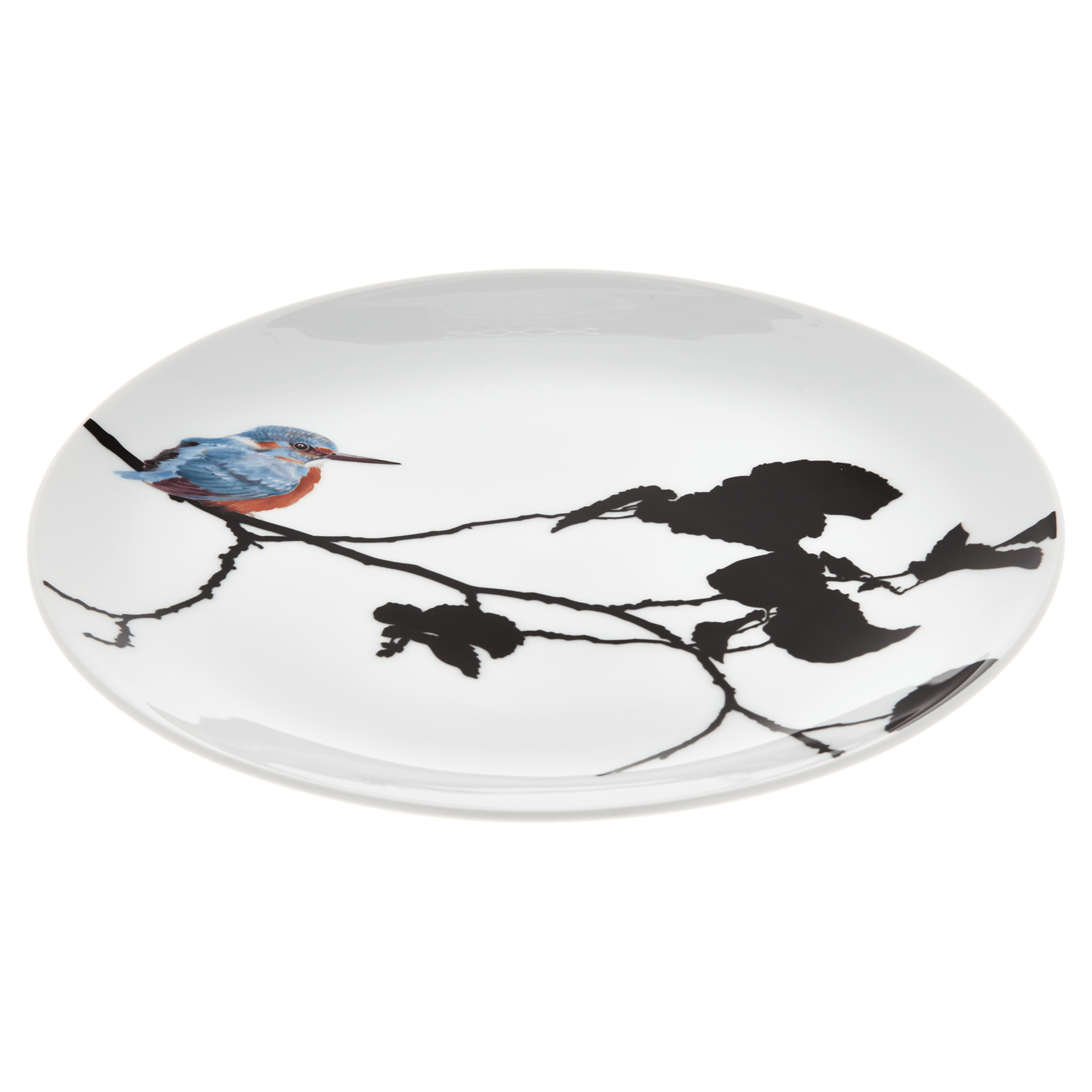 Wandteller, 'Kingfisher', Ø 27 cm | Meissen Kollektion 'Flying Jewels' 61A125 - 54M49 - Meissen Weimar
