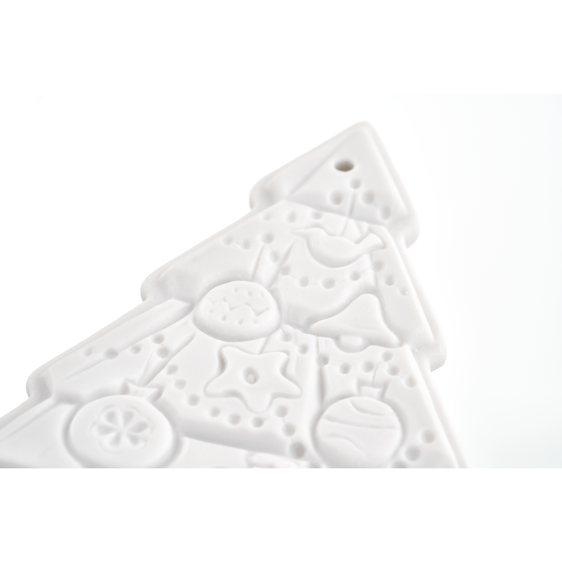 Weihnachtsbaum, bisquit, H 5,5 cm | Meissen Christmas 000003 - 98E35 - Meissen Weimar