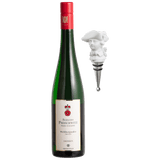 Wein-Set, 2-tlg., Schloss Proschwitz Weißburgunder 0,75 l, 12 % vol., Flaschenverschluss 'Kavalier' | Meissen Porzellan