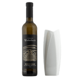 Wein-Set, Wackerbarth "2022er Goldener Wagen Traminer Spätlese", Vase Fabula H 19 cm | Meissen-Set Kollektion Genußwelten