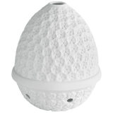 Windlicht, Weiß, Biskuit, H 11 cm | Accessoires Meissen No.41 Royal Blossom