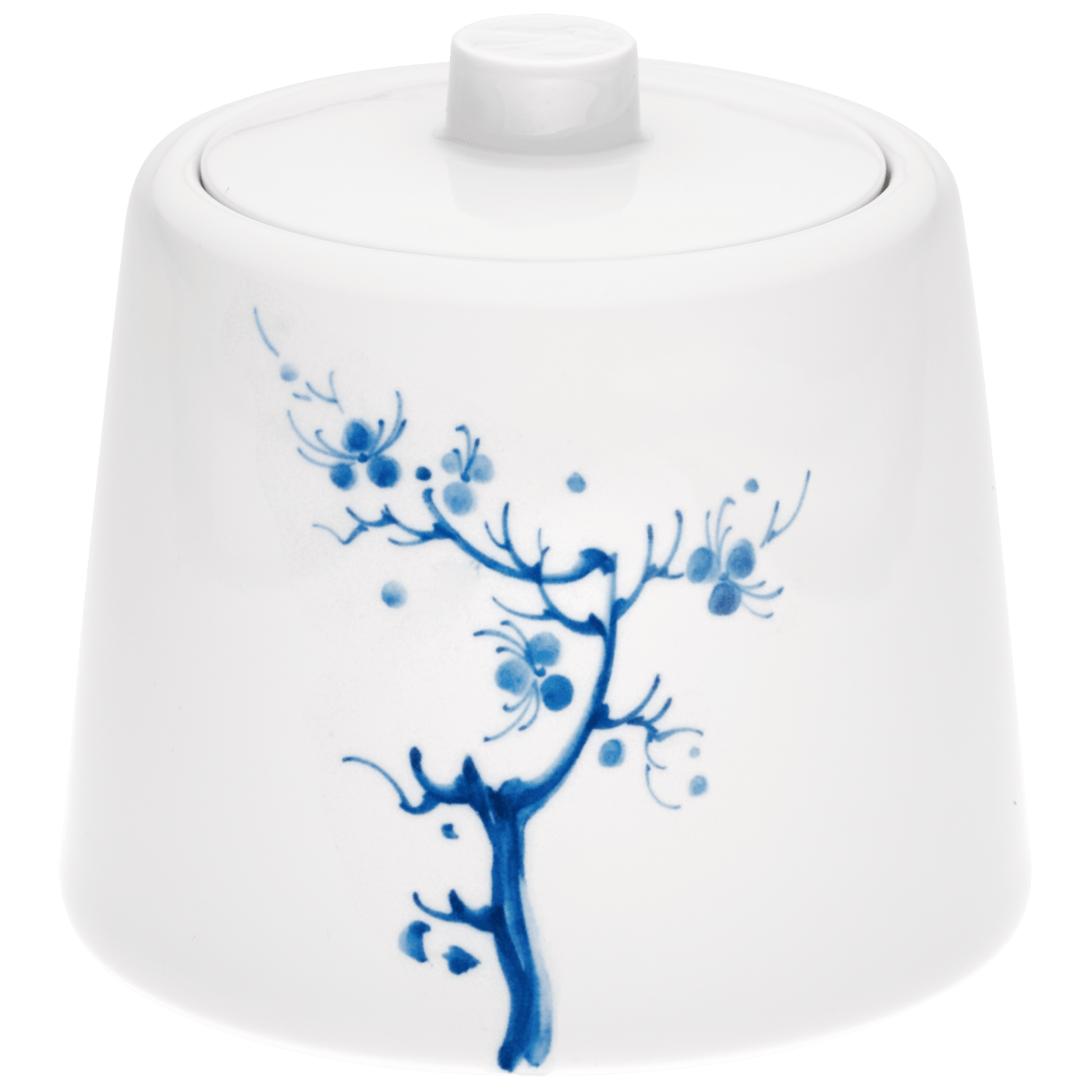 Zuckerdose, 'Blue Orchid', kobaltblau, Ø 8,5 cm | Meissen Cosmopolitan 830501 - 37823 - Meissen Weimar