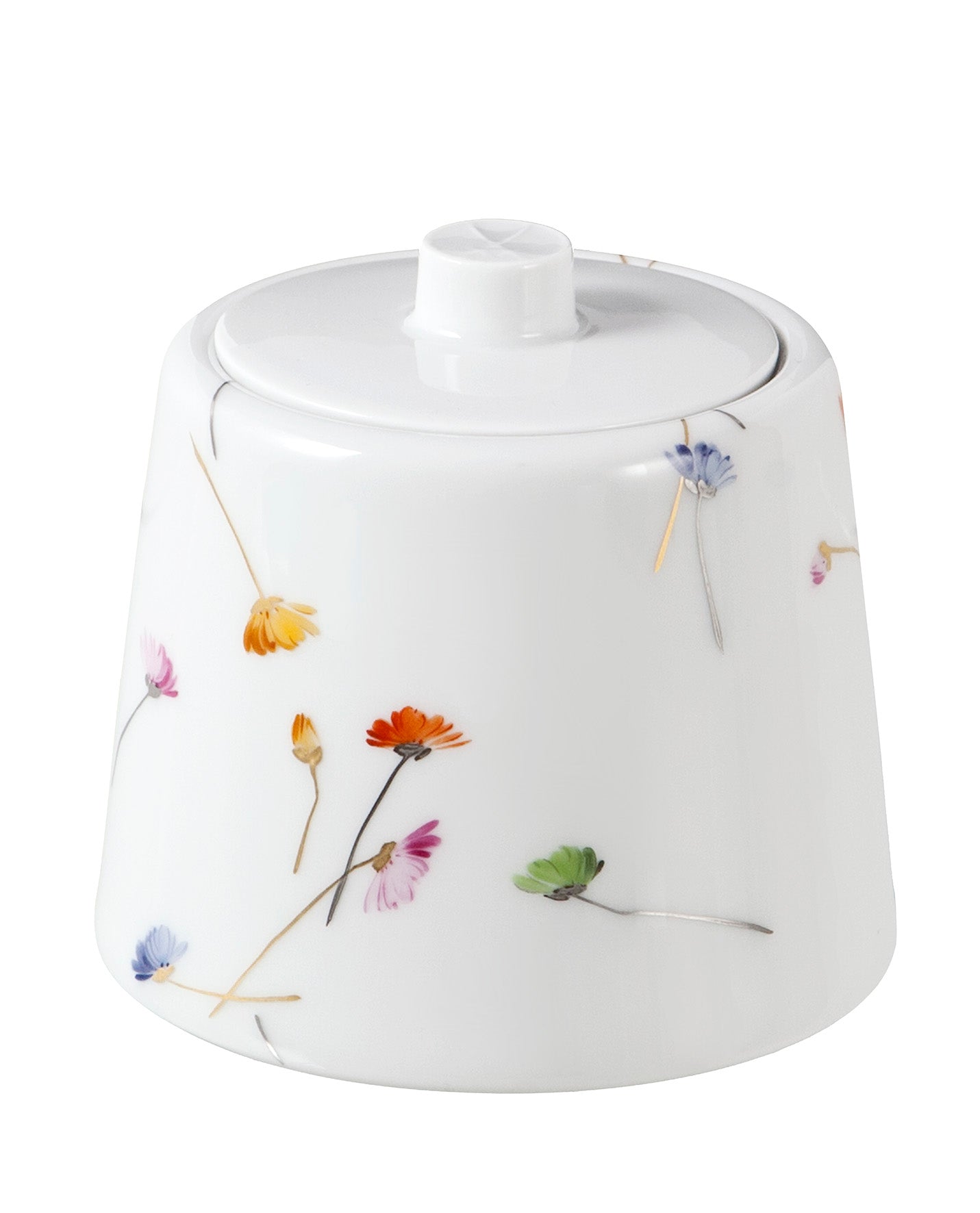 Zuckerdose, Dekor 'Precious Flowers', Ø 8,5 cm | Meissen Cosmopolitan 018501 - 37823 - Meissen Weimar
