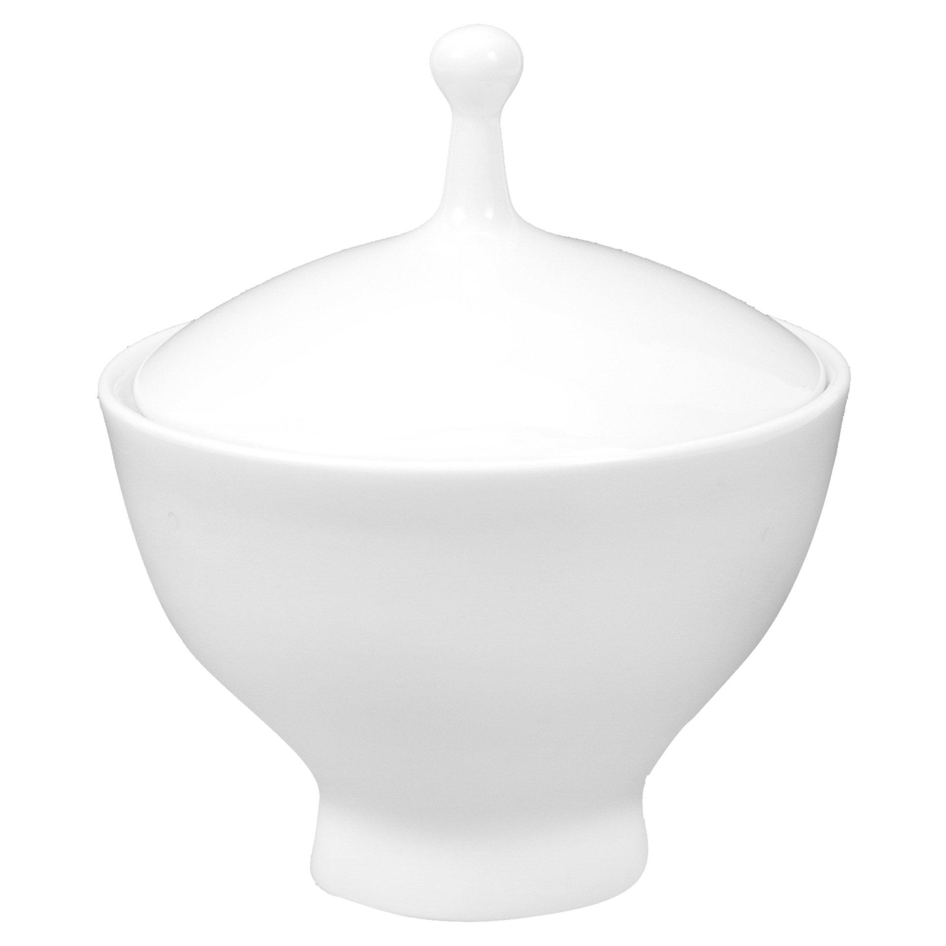 Zuckerdose, Weiß, H 10.5 cm | Meissen Großer Ausschnitt 000001 - 20823 - Meissen Weimar