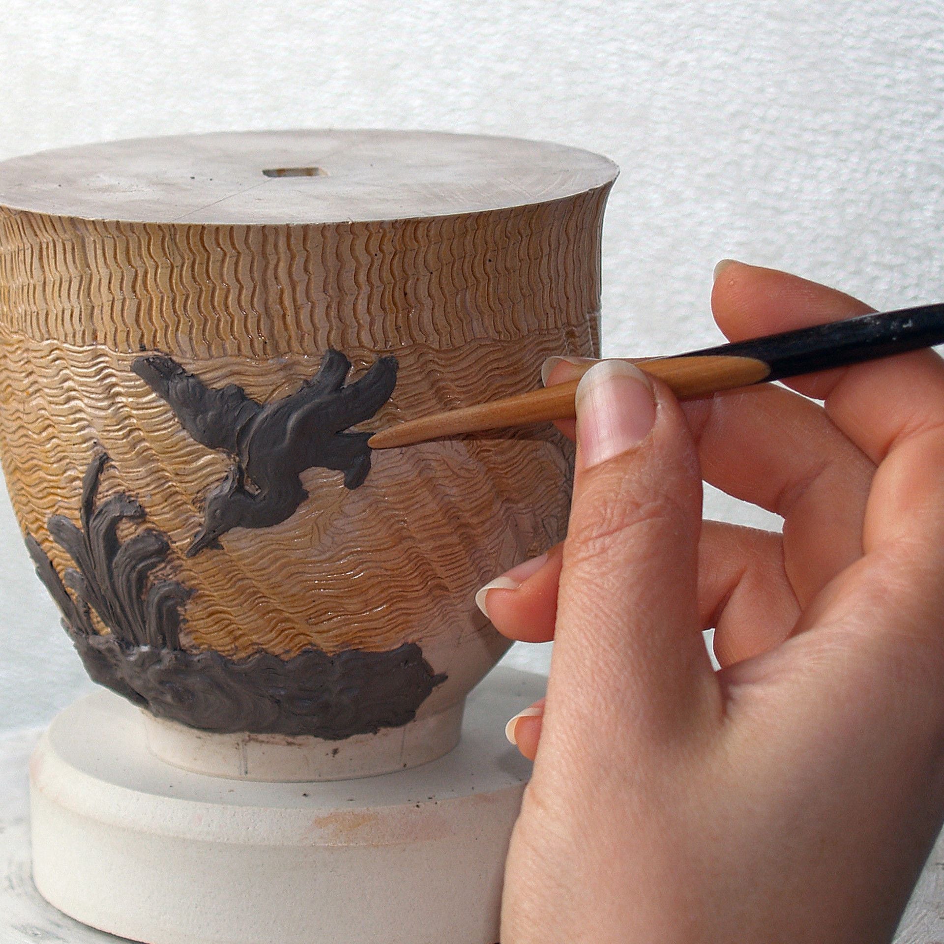 Zuckerdose, Weiß, Ø 10,5 cm | Meissen Schwanendessin 000001 - 05827 - Meissen Weimar