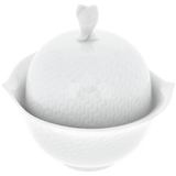Zuckerdose, Weiß, V 0,2 l | Meissen Wellenspiel Relief