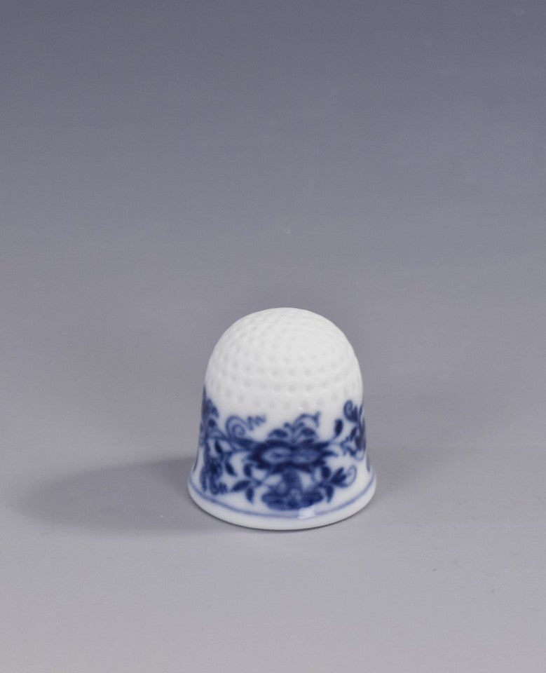 Zwiebelmuster, kobaltblau, weißer Rand, 2,5 cm 800101 - 53766 - Meissen Weimar